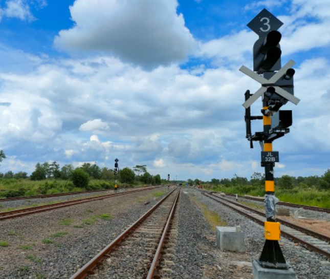 Modernization of Railway Signaling System, Simpang Station Project Completion